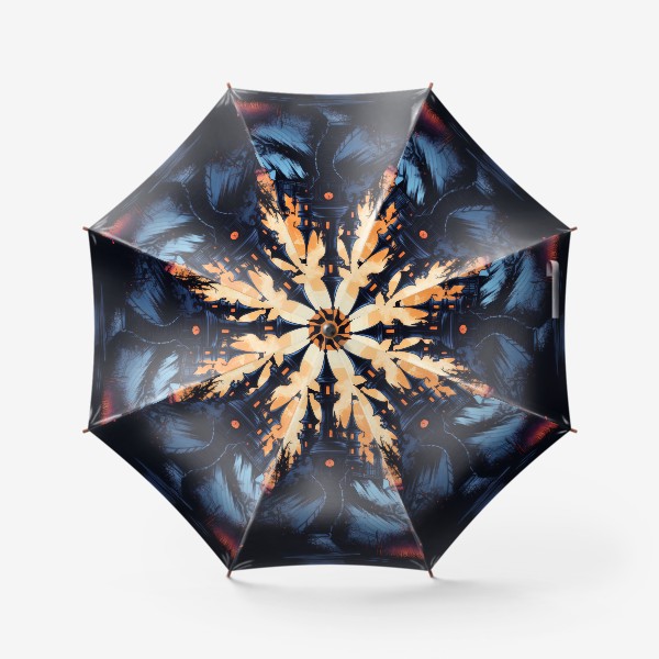 Зонт «Фэнтези мрачный замок»
