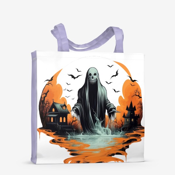 Сумка-шоппер «Призрак на Хэллоуин»