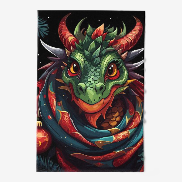 Полотенце «Новогодний дракон»