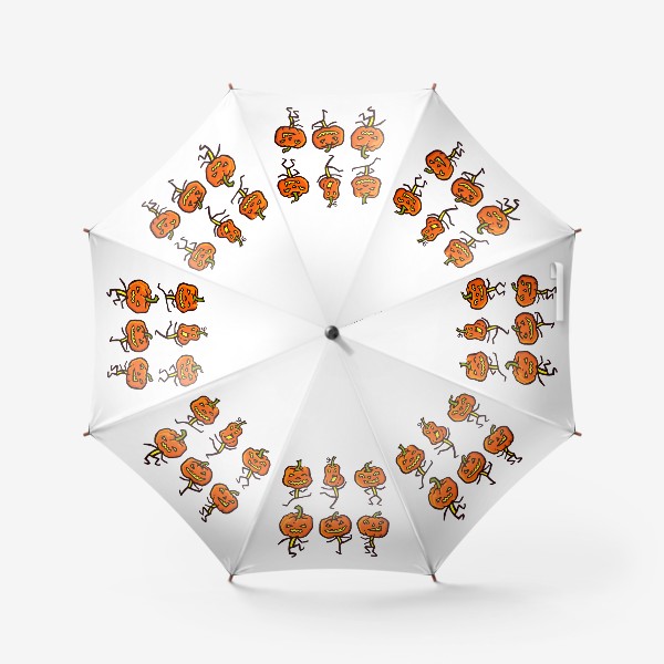 Зонт «Пляшущие тыквы»