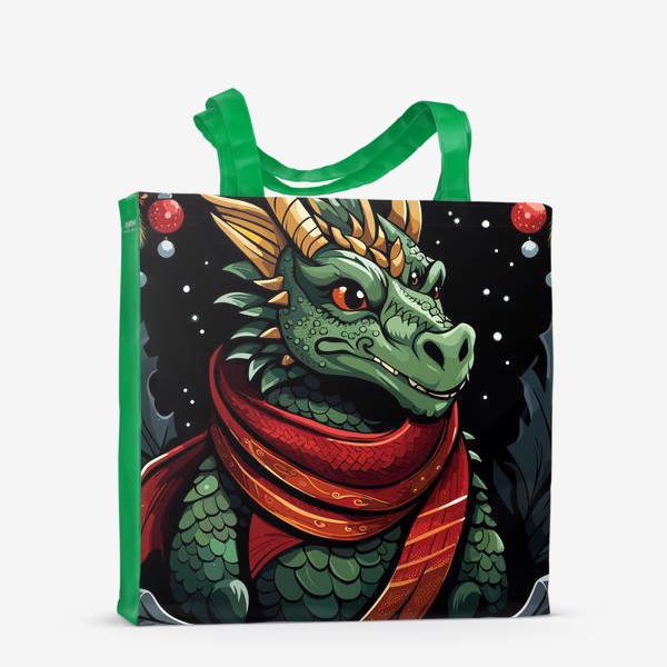 Сумка-шоппер «Новогодний дракон»