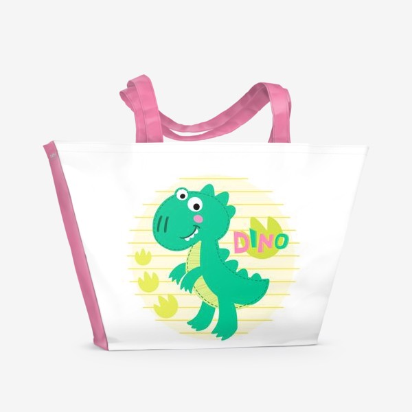 Пляжная сумка «Рекс. Серия динозавры»
