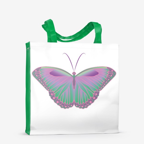 Сумка-шоппер «Фиолетовая бабочка»
