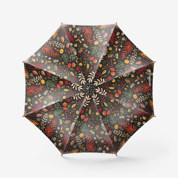 Зонт «Осенний паттерн»