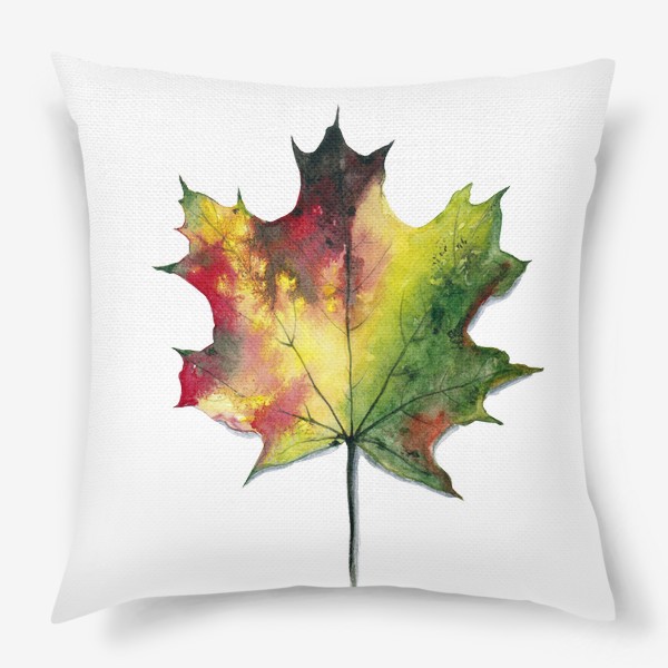 Подушка «Осенний лист»