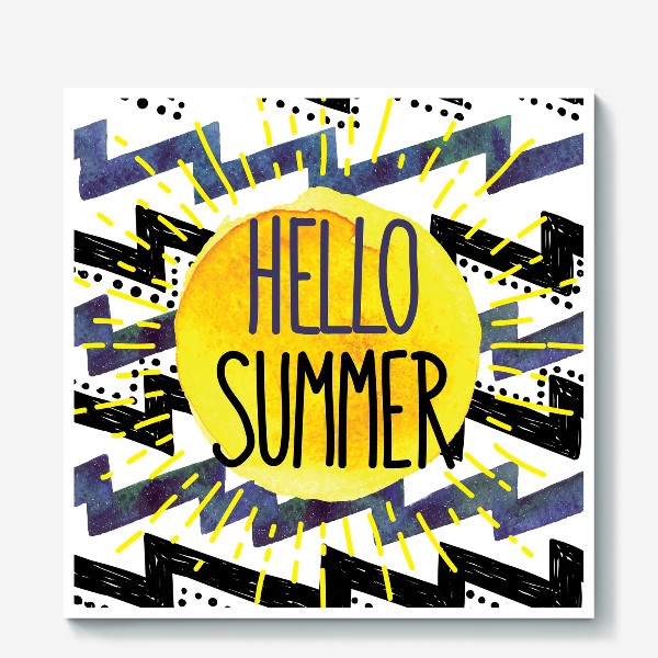 Холст «hello summer»