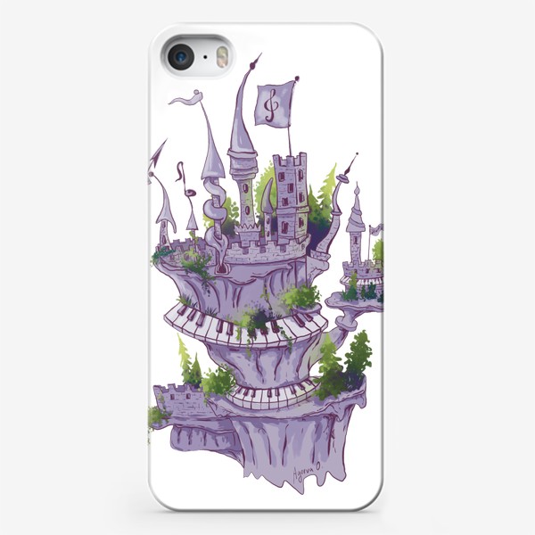 Чехол iPhone «Музыкальный замок»