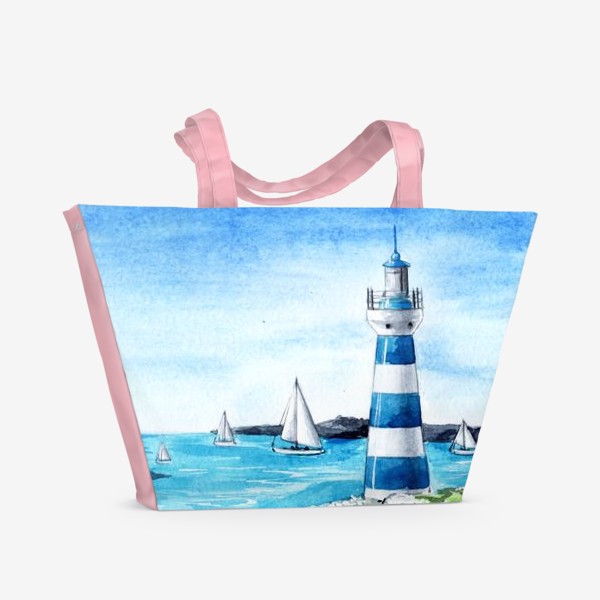 Пляжная сумка «Романтика залива»