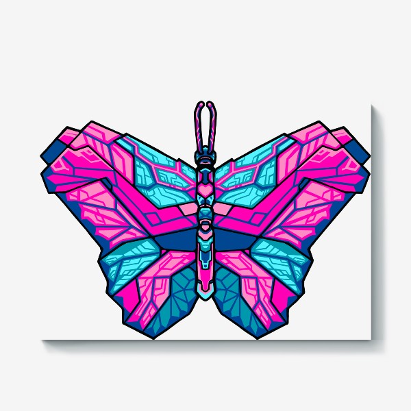 Холст «Cyber Butterfly»