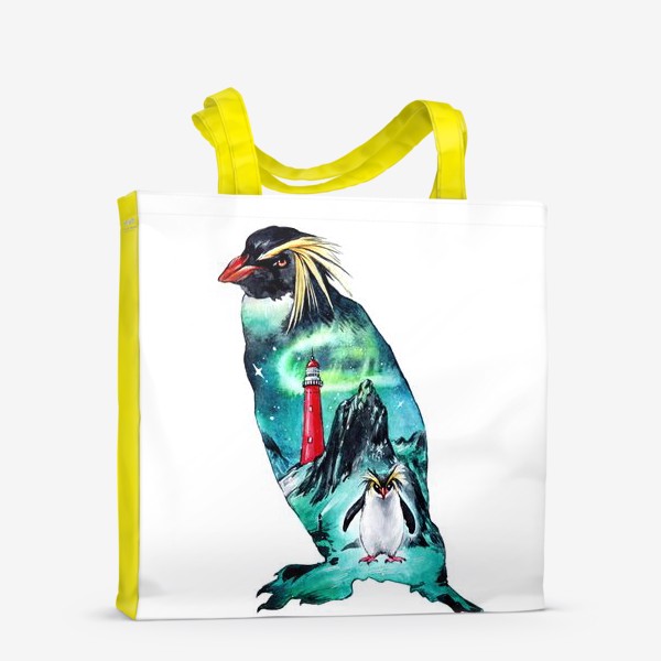 Сумка-шоппер «Хохлатый пингвин»