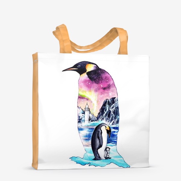 Сумка-шоппер «Королевский пингвин»