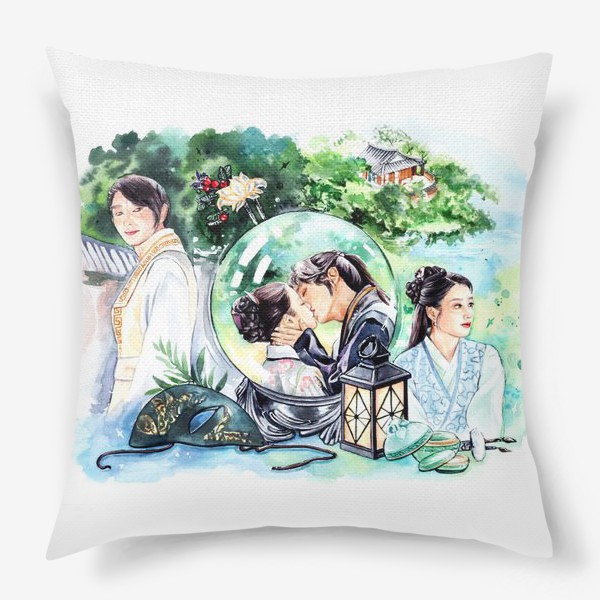 Подушка «Ван Со и Хе Су»