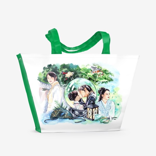 Пляжная сумка «Ван Со и Хе Су»