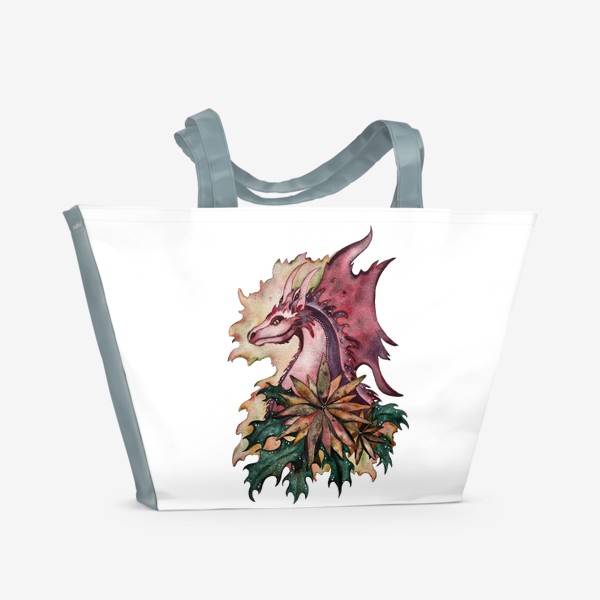 Пляжная сумка «Дракон 2024»