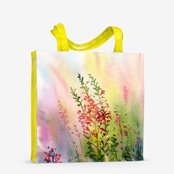 Сумка-шоппер «лесные цветы»