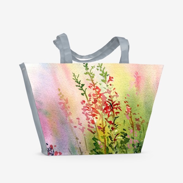 Пляжная сумка «лесные цветы»