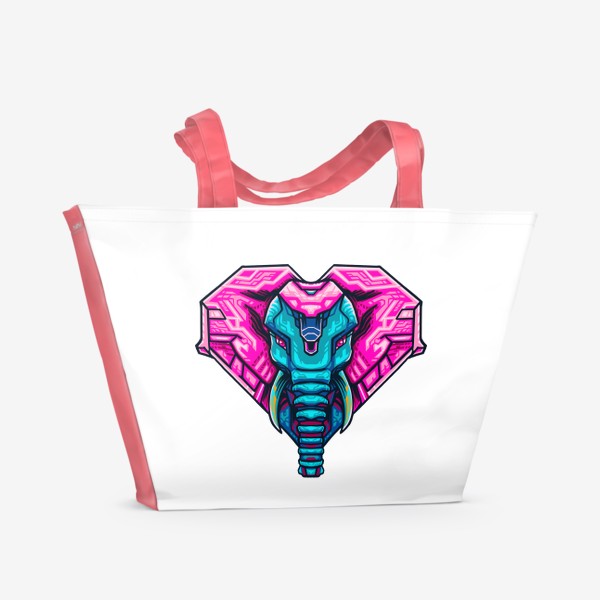 Пляжная сумка «Cyber Elephant»