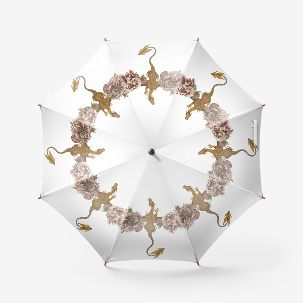 Зонт «Дракон символ года 2024 »