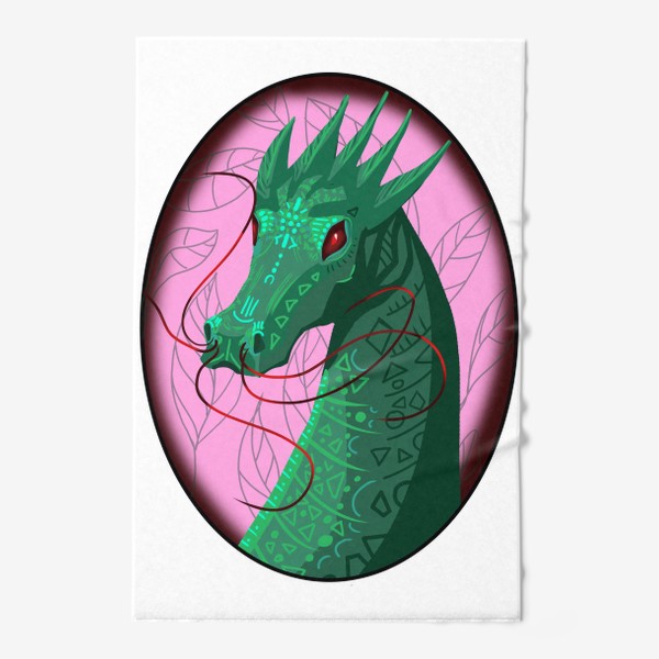 Полотенце «Зеленый дракон»