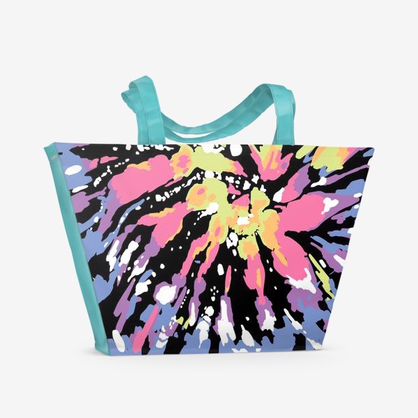 Пляжная сумка «Цветные брызги»
