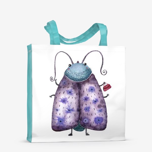 Сумка-шоппер «Бабочка с сумочкой»