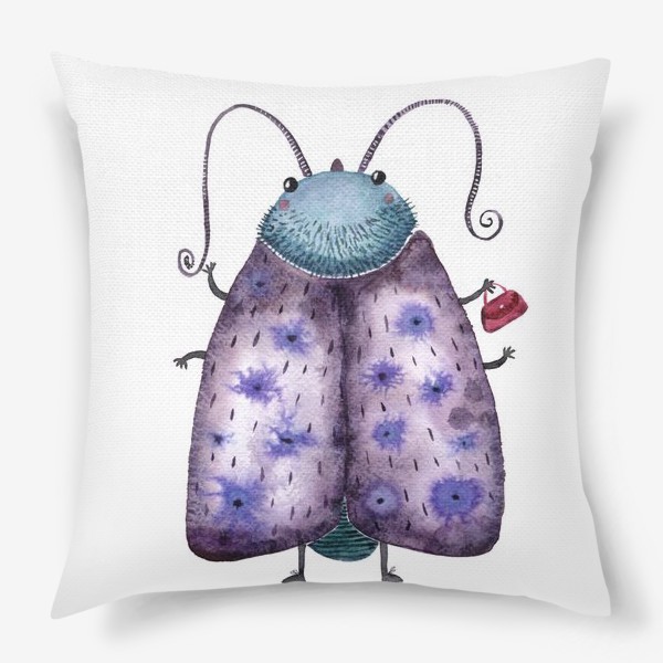 Подушка «Бабочка с сумочкой»
