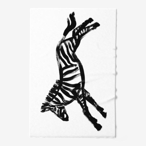 Полотенце «Бегущая зебра»
