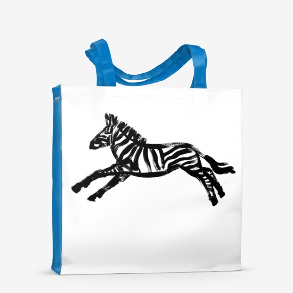 Сумка-шоппер «Бегущая зебра»