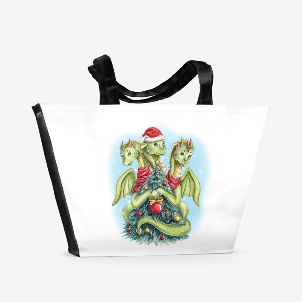Пляжная сумка «Змей Горыныч»