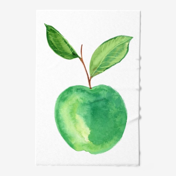 Полотенце «зелёное яблоко»