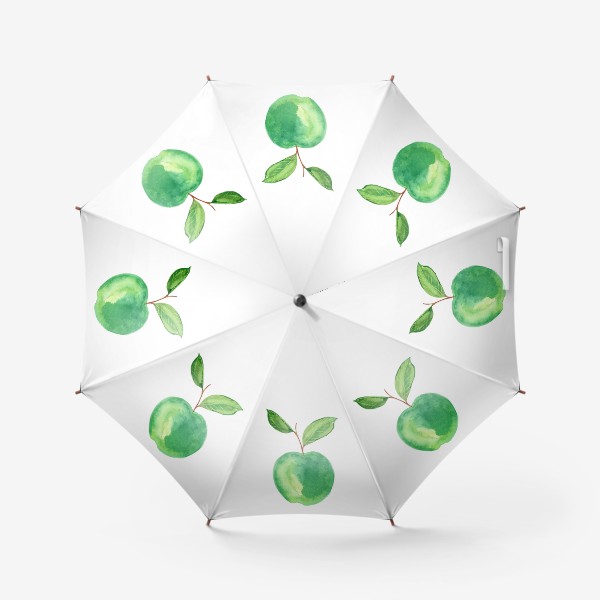Зонт «зелёное яблоко»