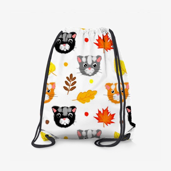 Рюкзак «осенние котики»