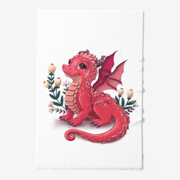 Полотенце «Красный дракон»