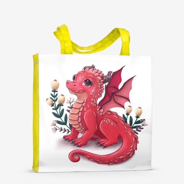 Сумка-шоппер «Красный дракон»