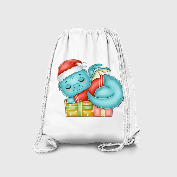 Рюкзак «Спящий дракон с подарками»