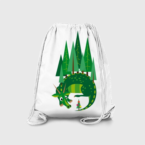 Рюкзак «Дракончик в лесу»