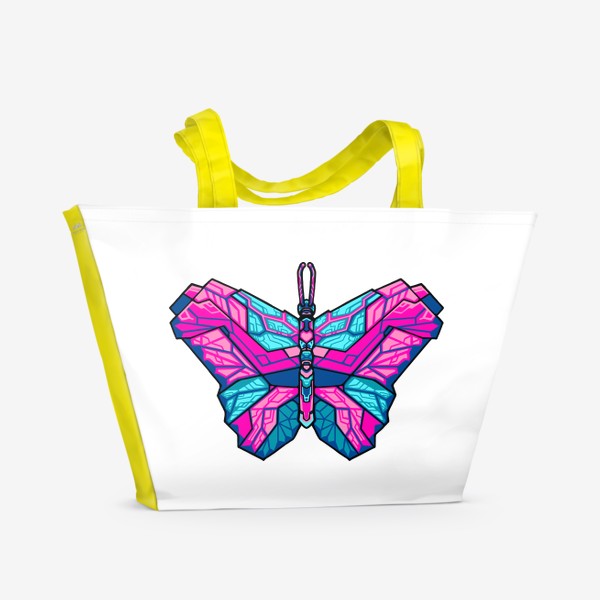 Пляжная сумка «Cyber Butterfly»
