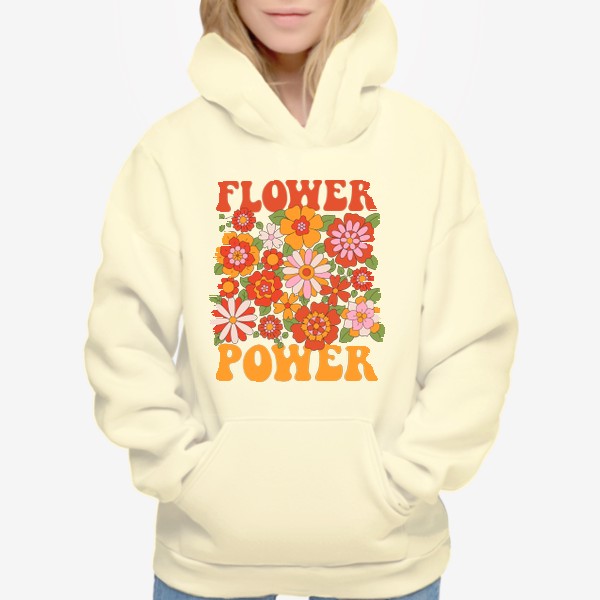 Худи «Flower power»