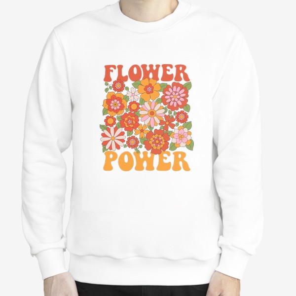 Свитшот «Flower power»