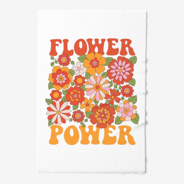 Полотенце «Flower power»