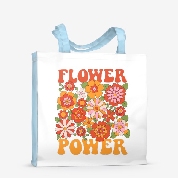 Сумка-шоппер «Flower power»