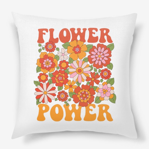 Подушка «Flower power»