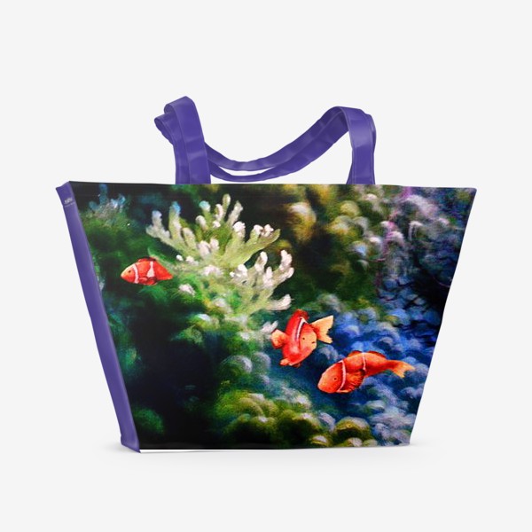 Пляжная сумка «Рыбы»