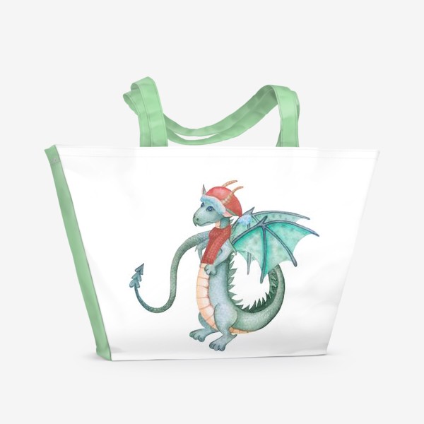 Пляжная сумка «дракончик 2»