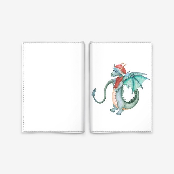 Обложка для паспорта «дракончик 2»