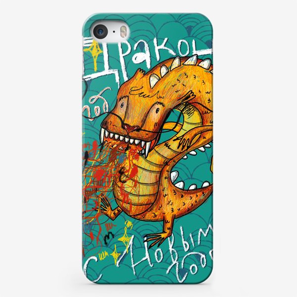 Чехол iPhone «он дракон»