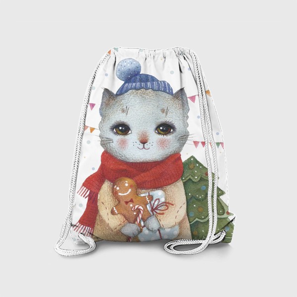 Рюкзак «Котя и елочка»
