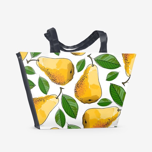 Пляжная сумка «Спелые груши»