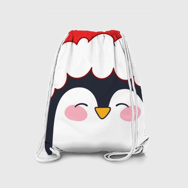 Рюкзак «Новогодний пингвин»