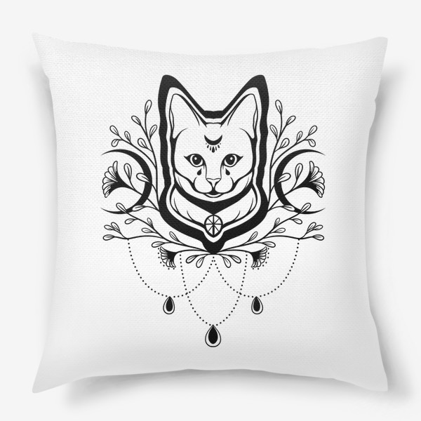 Подушка «Мистический кот»